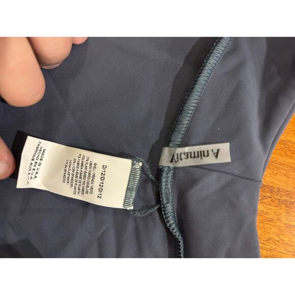 Vitamin A Bikini Bottom Women's Size 12 XL Blue High Leg Cheeky NWT Spring Break - Picture 5 of 5